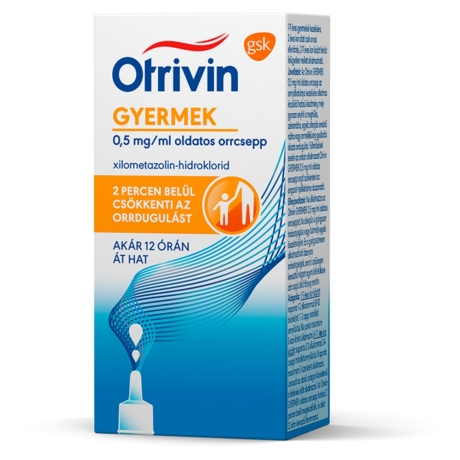 Otrivin GYERMEK 0,5 mg/ml oldatos orrcsepp 10ml