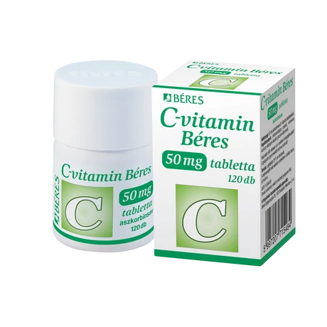 C-vitamin Béres 50 mg tabletta 120x