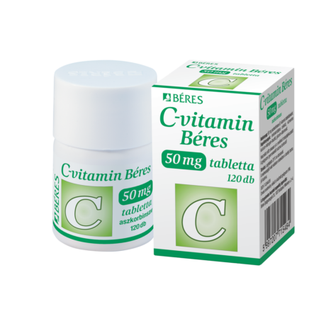 C-vitamin Béres 50 mg tabletta 120x