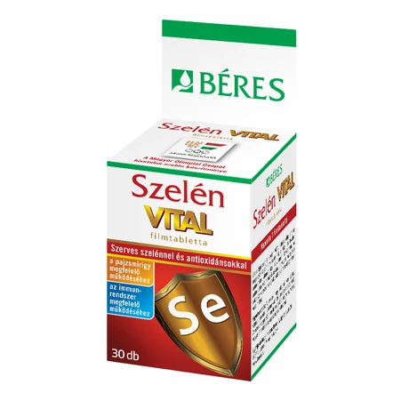 Béres Szelén Vital filmtabletta 30x
