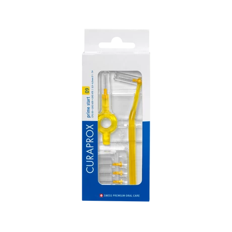 Curaprox CPS 09 prime start fogköztisztító kefe (5 db)  kétféle tartónyéllel
