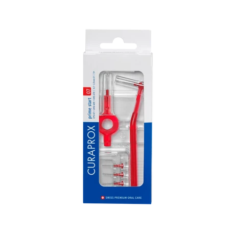 Curaprox CPS 07 prime start fogköztisztító kefe (5 db) kétféle tartónyéllel