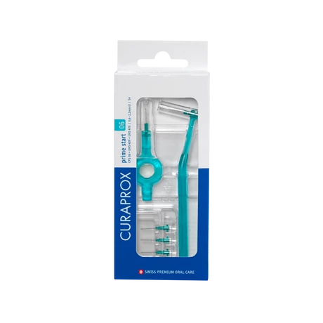 Curaprox CPS 06 prime start fogköztisztító kefe (5 db) kétféle tartónyéllel