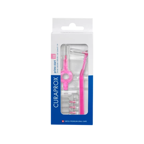 Curaprox CPS 08 prime start fogköztisztító kefe (5 db)  kétféle tartónyéllel