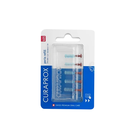 CURAPROX CPS 405 PERIO RÓZSASZÍN FOGKÖZTISZTÍTÓ KEFE 4 DB