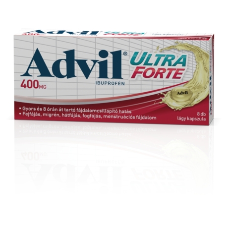 Advil® Ultra Forte lágy kapszula 8x