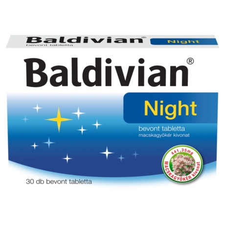 Baldivian® Night bevont tabletta 30x