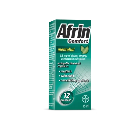 Afrin® Comfort mentollal 0,5mg/ml oldatos orrspray 15ml