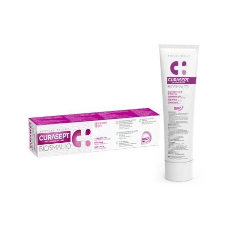 CURASEPT BIOSMALTO FOGKRÉM ÉRZÉKENY FOGAKRA, 75 ML