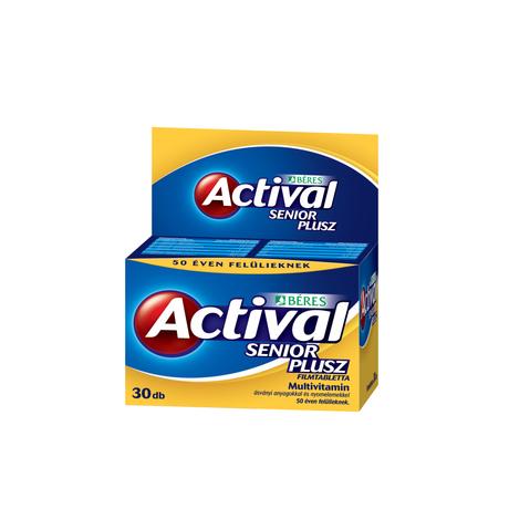 Béres Actival Senior plusz filmtabletta 30x