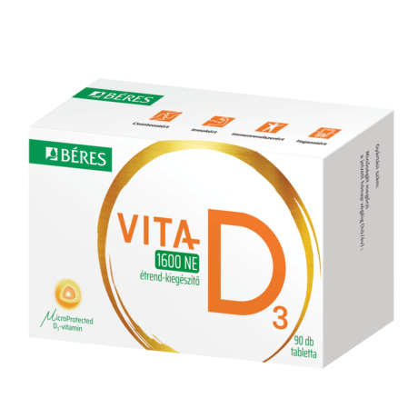 Béres Vita-D3 1600 NE étrend-kiegészítő 90x