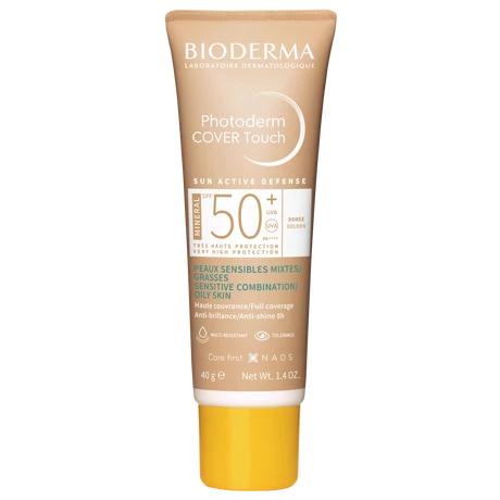 BIODERMA Photoderm COVER Touch MINERAL SPF50+ golden (arany) 40g