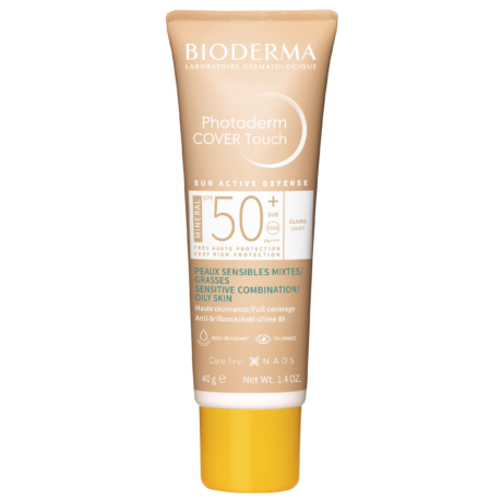 BIODERMA Photoderm COVER Touch MINERAL SPF50+ light (világos) 40g