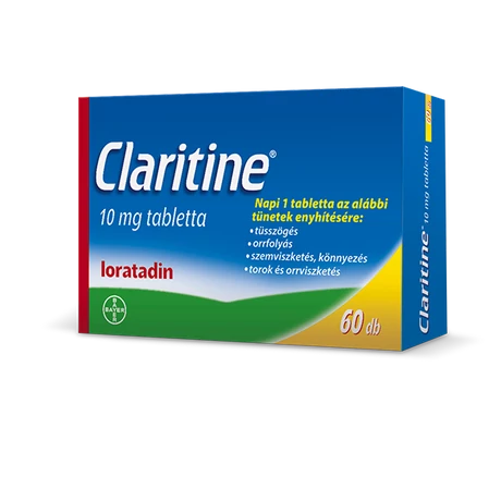 Claritine 10 mg tabletta 60x