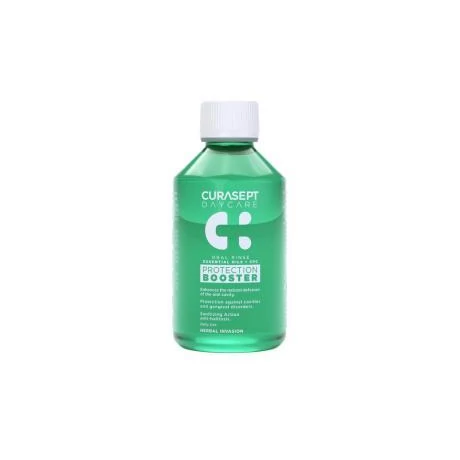 CURASEPT DAYCARE PROTECTION BOOSTER SZÁJVÍZ – HERBAL INVASION, 250 ML