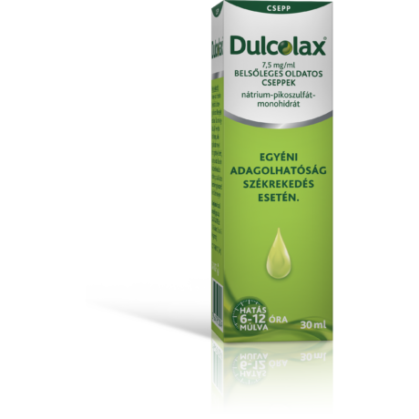 Dulcolax 7,5 mg/ ml belsőleges oldatos cseppek 30ml
