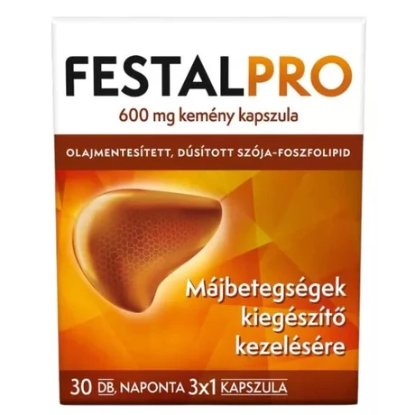 Festalpro 600 mg kemény kapszula 30 db