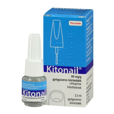 Kitonail 80mg/g gyógyszeres körömlakk 3,3 ml