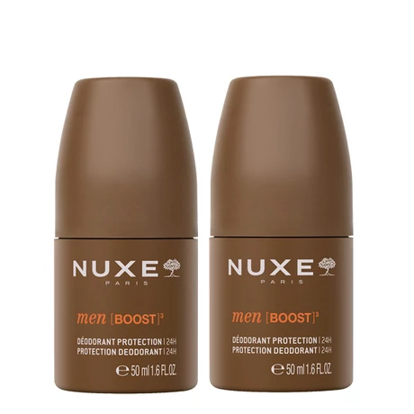 NUXE MEN [BOOST]³ DEZODOR DUO 24 ÓRÁS VÉDELEMMEL DUO PACK 2×50 ML