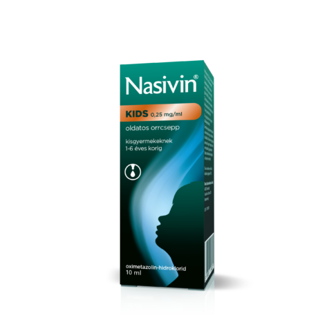 Nasivin Kids 0,25 mg/ml oldatos orrcsepp 10ml