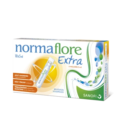 Normaflore Extra 4 milliárd/5 ml belsőleges szuszpenzió 10x5ml