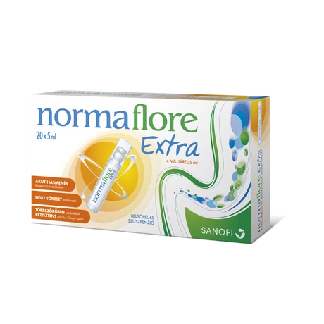 Normaflore Extra 4 milliárd/5 ml belsőleges szuszpenzió 20x5ml