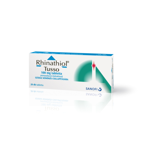 Rhinathiol Tusso 100 mg tabletta 20x