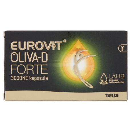Eurovit Oliva-D Forte 3000 NE kapszula 30x