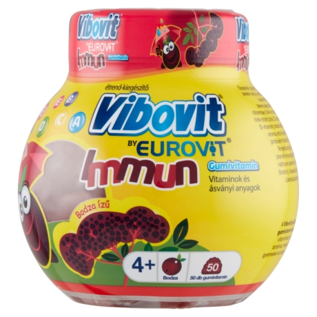 Vibovit by Eurovit Immun bodza ízű gumivitamin 50x