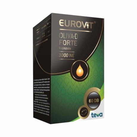 Eurovit Oliva-D Forte 3000 NE kapszula 60x