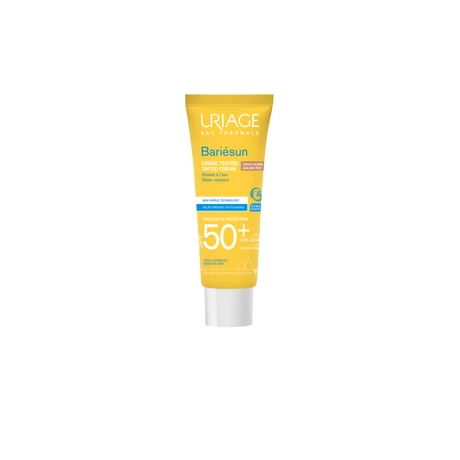 Uriage BARIÉSUN Színezett arckrém sötét árnyalat (Gold) SPF50+  50ml