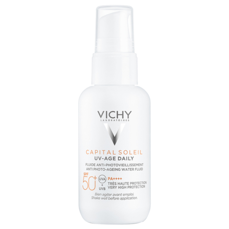 Vichy Capital Soleil UV-age daily fényvédő fluid photo-aging ellen SPF 50+ 40ml