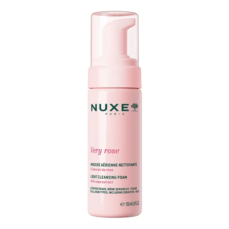 Nuxe Very Rose Könnyű Arctisztító Hab 150ml