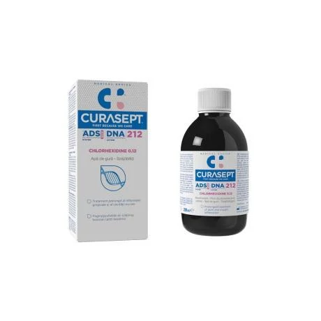 Curasept ADS 212 terápiás szájöblögető 0,12% klórhexidinnel (200 ml)