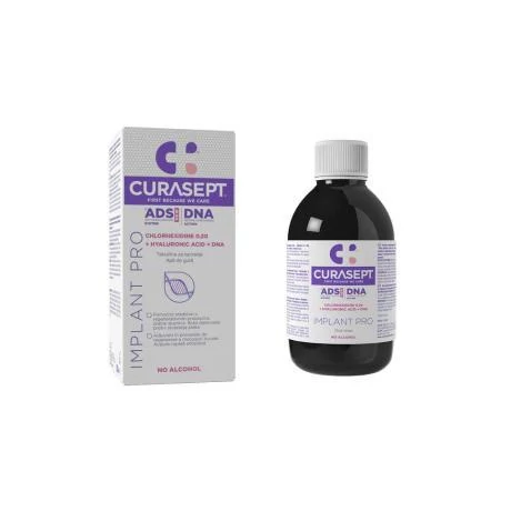 Curasept ADS Implant terápiás szájöblögető 0,20% klórhexidinnel (200 ml)