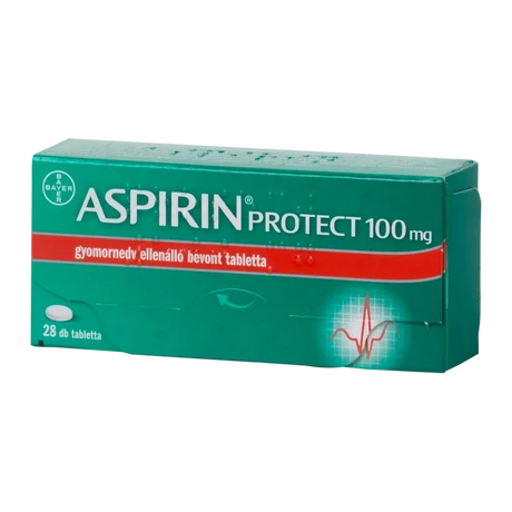 Aspirin Protect 100 mg gyomornedv-ellenálló bevont tabletta 28x