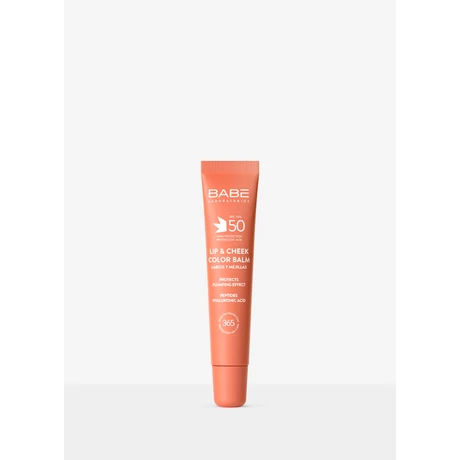 BABÉ Lip&Cheek színezett szájfény és pirosító SPF50 - Nude (20ml)