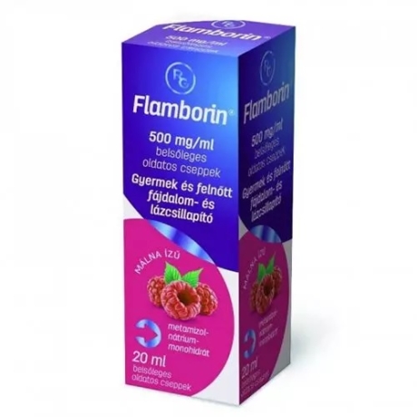 Flamborin 500 mg/ml elsőleges oldatos cseppek 20ml
