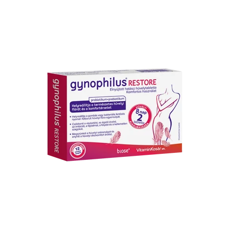 Gynophilus RESTORE hüvelytabletta 2x
