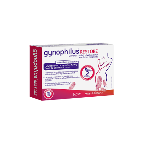Gynophilus RESTORE hüvelytabletta 2x