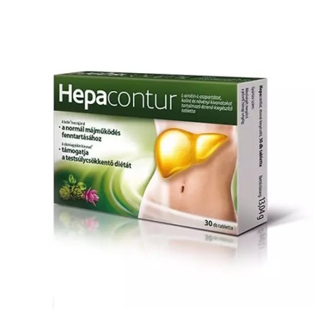 Hepacontur étrend-kiegészítő tabletta 30x