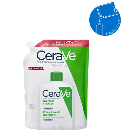 Cerave Hidratáló tisztító Utántöltő 473 ml 