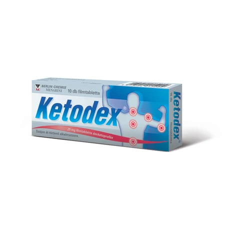 Ketodex® 25 mg filmtabletta 10x
