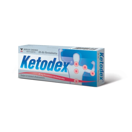 Ketodex® 25 mg filmtabletta 20x