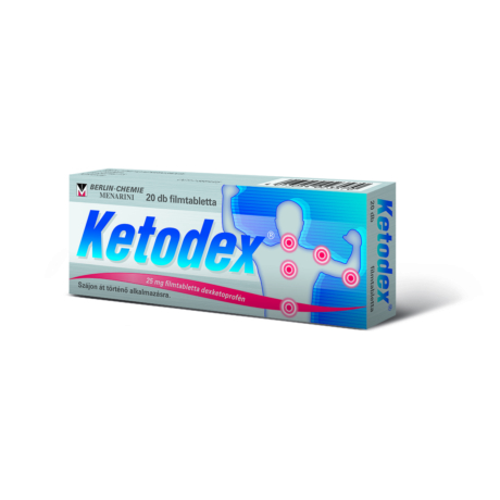 Ketodex® 25 mg filmtabletta 20x