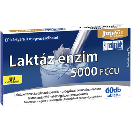 JutaVit Laktáz enzim tabletta 60x