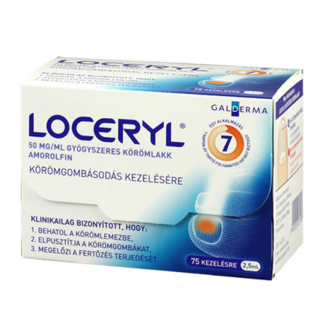 LOCERYL 50 mg/ml gyógyszeres körömlakk 1x2,5ml