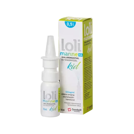 Lolimarine HA Kid 0,5mg/ml oldatos orrspray 1x10ml