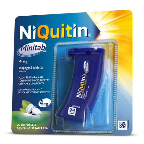 NiQuitin Minitab 4mg 20x