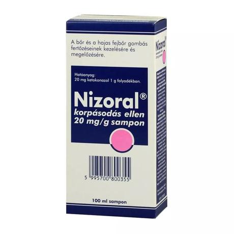 Nizoral 20 mg/g sampon korpásodás ellen 100ml